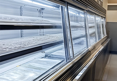 飲食チェーン店舗(冷蔵ショーケース)のイメージ